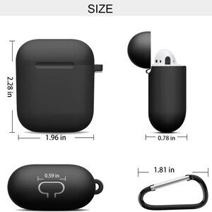 AirPods Silicone Case Cover for Airpods 2&1